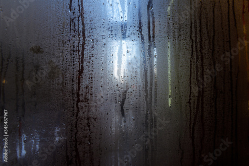 Window with condensation