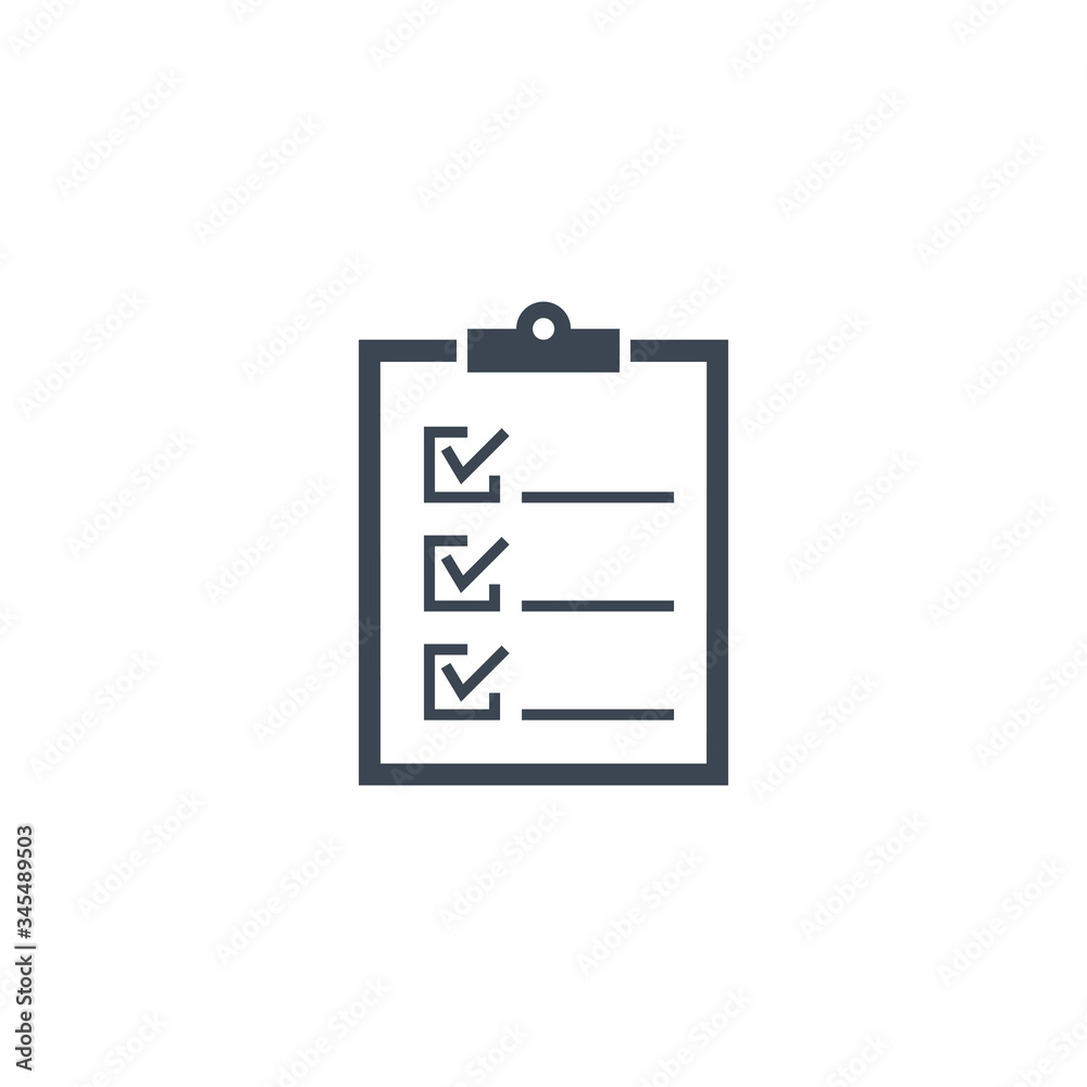 Clipboard related vector glyph icon. Isolated on white background. Vector illustration. Clipboard related vector glyph icon. Isolated on white background. Vector illustration.