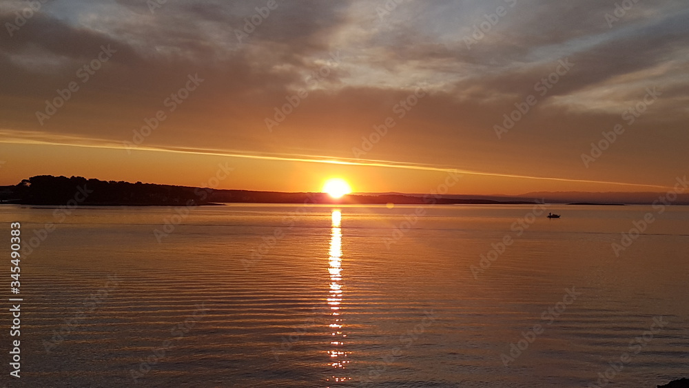 AOnne Meeer Sonnenaufgang Sonnenuntergang