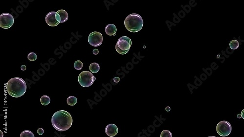 Wallpaper Mural Soap Bubble Particles with QuickTime Alpha Channel / Prores 4444.
High Quality Realistic Animation.
Can be used with any kind of celebration events.
 Torontodigital.ca