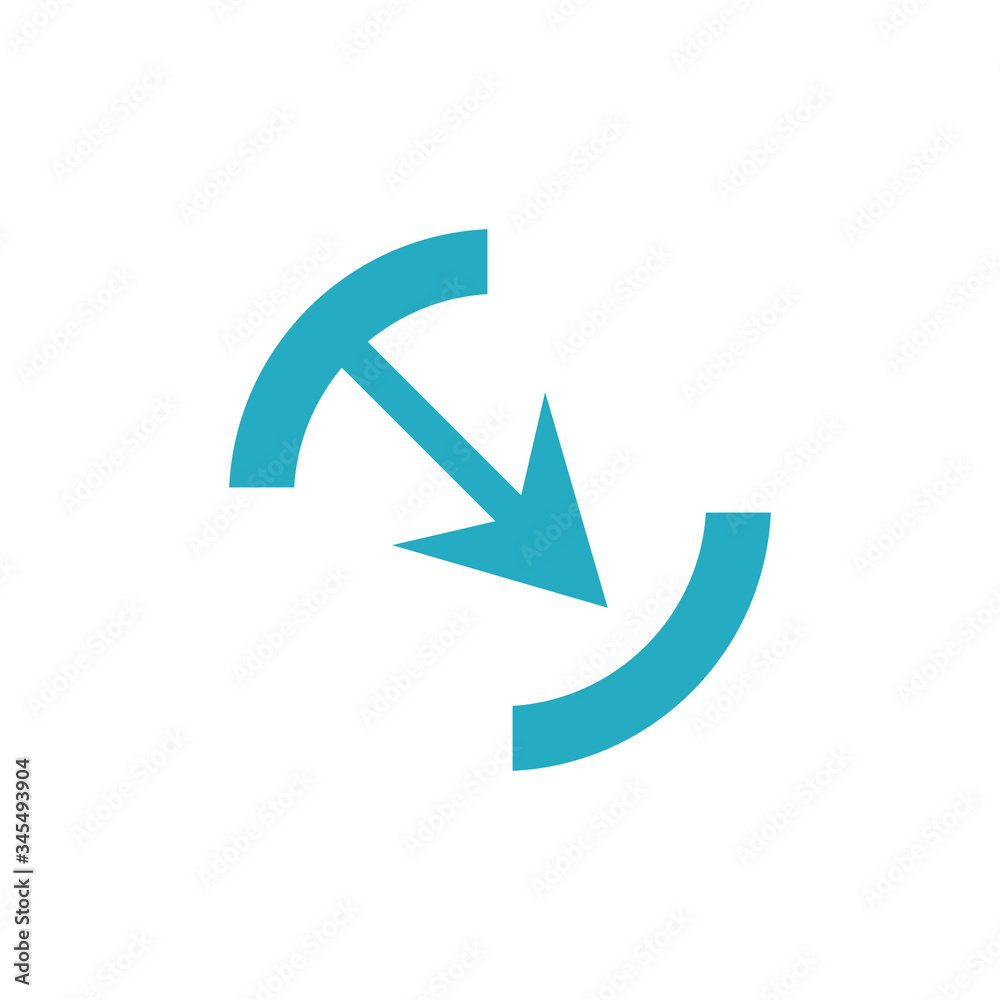 blue Arrow Icon in trendy flat style isolated on grey background. Arrow symbol for your web site design, logo, app, UI. Vector illustration, EPS10. blue Arrow Icon in trendy flat style isolated on grey background. Arrow symbol for your web site design, logo, app, UI. Vector illustration, EPS10.
