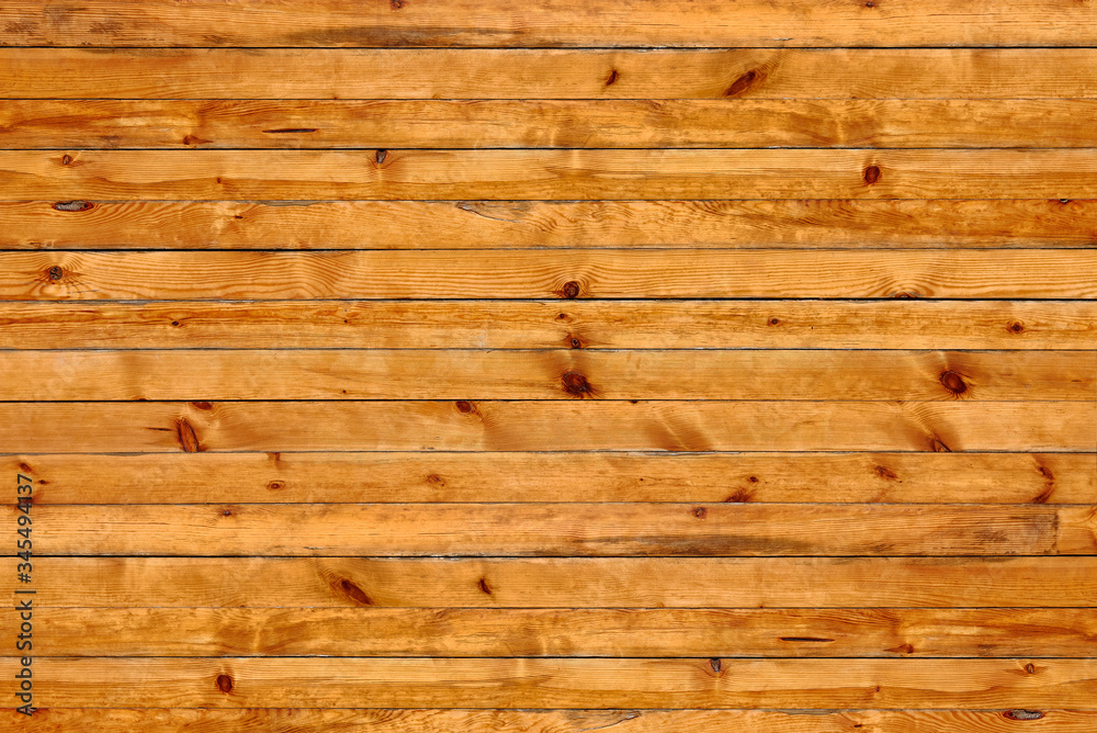 Fototapeta premium polished pine wooden panel with knots