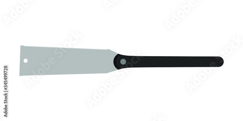 Japanese hacksaw tool vecto...