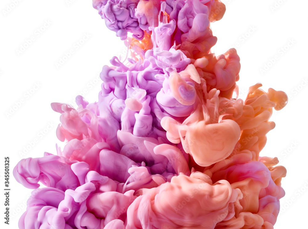 Fototapeta premium Color ink in water