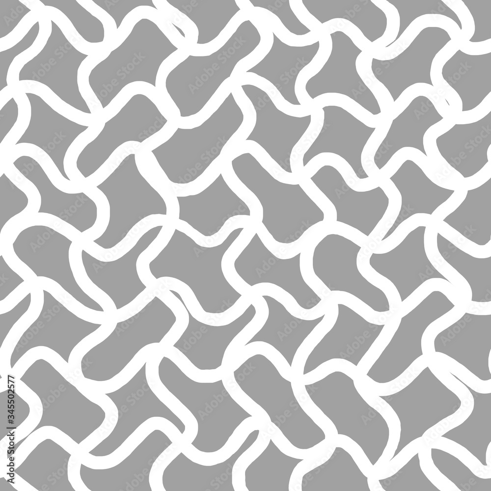Simple black-white seamless pattern. lines, cell. Scandinavian style, design for wallpaper, fabric, textile. Simple black-white seamless pattern. lines, cell. Scandinavian style, design for wallpaper, fabric, textile.
