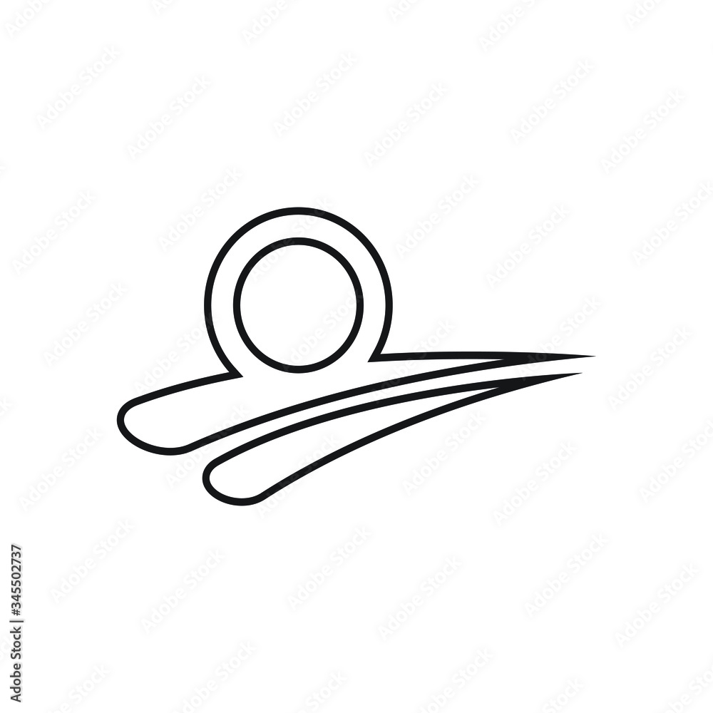 Libra zodiac icon design isolated on white background Libra zodiac icon design isolated on white background