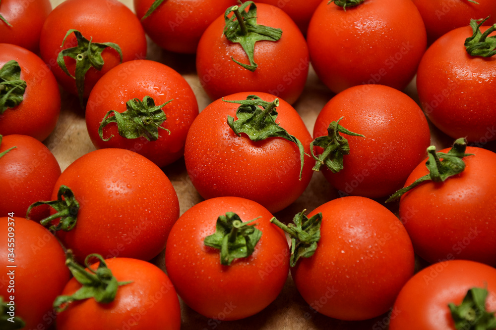 Tomatoes from farmers market. Fresh red tomato. Pickle cucumbers. Organic vegetables. Salad ingredients. Tomatoes from farmers market. Fresh red tomato. Pickle cucumbers. Organic vegetables. Salad ingredients.