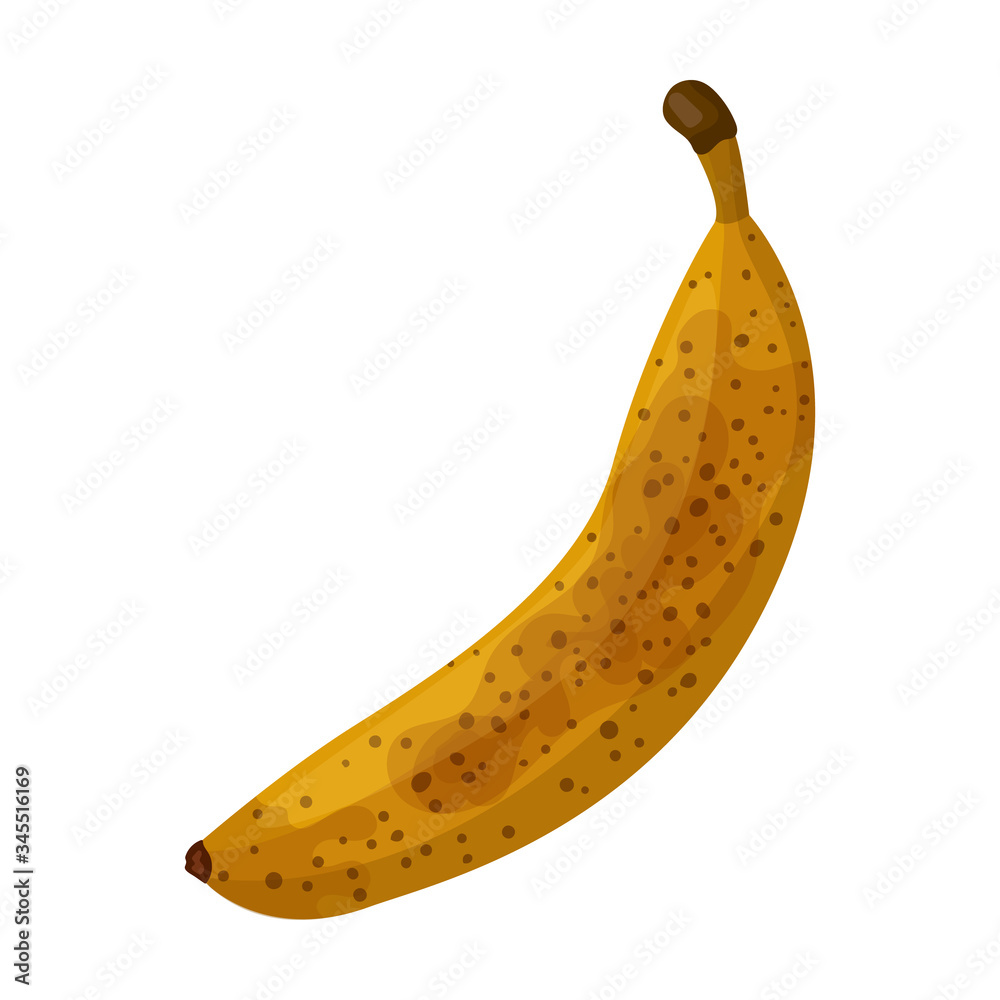 Banana vector icon.Cartoon vector icon isolated on white background banana.