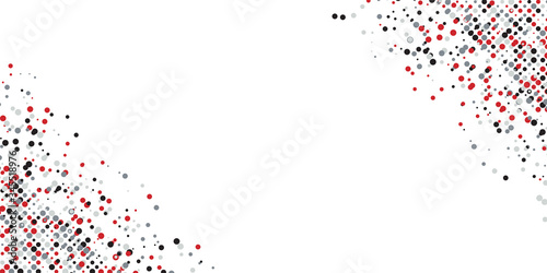 Modern black red abstract wave curved background for presentation design. template corporate concept red black grey and white contrast background. Vector graphic design illustration. Red black