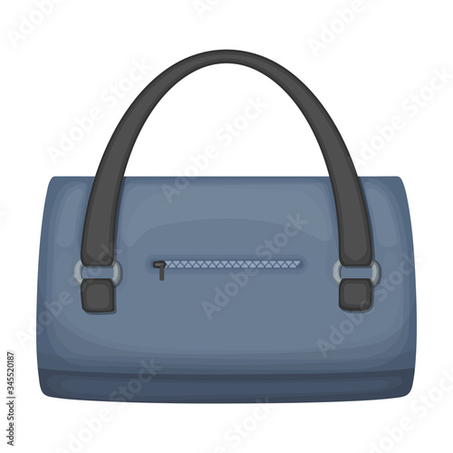 Men bag vector icon.Cartoon vector icon isolated on white background men bag.