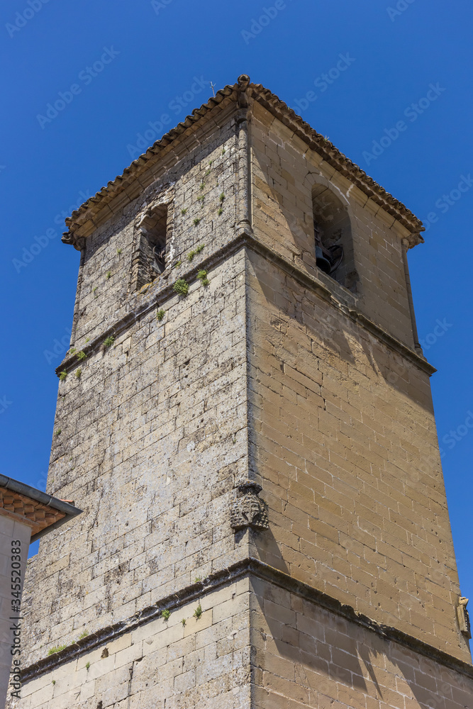 Tower of the San Andres church in Baeza, Spain