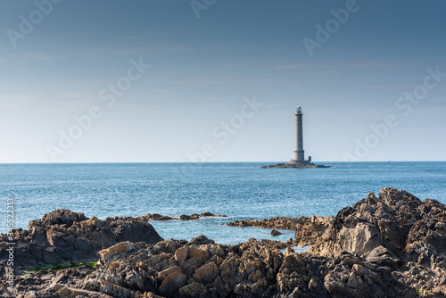 Goury lighthouse, Cap de la Hague, France, Manche