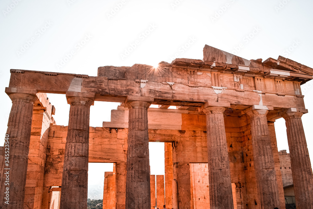 Akropolis temple - athen - greece