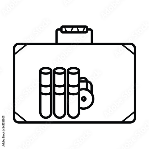 dynamit vector icon illustration photo