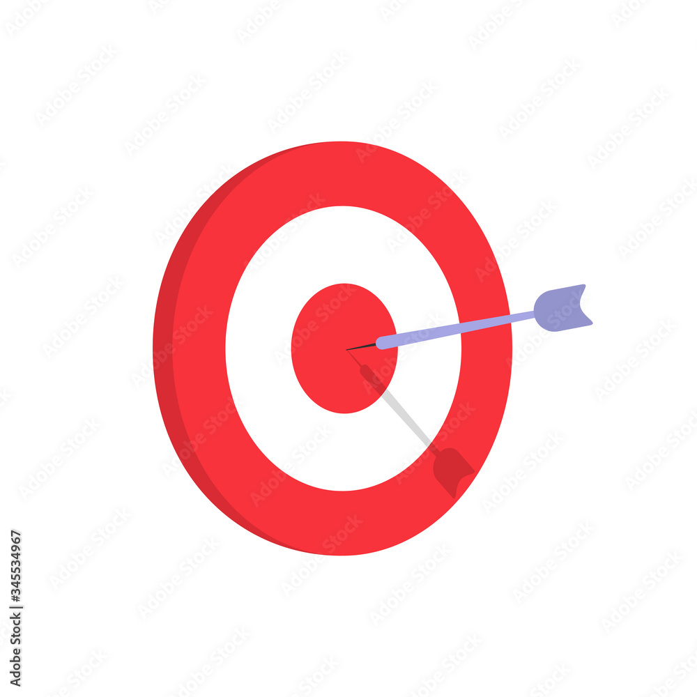 Target and arrow icon