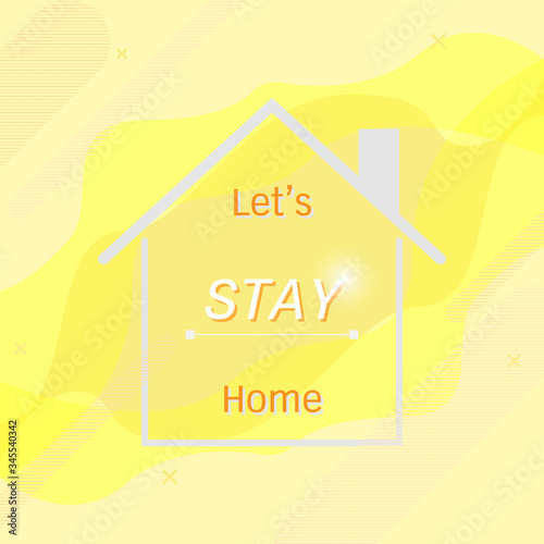 Created banner on abstract liquid background