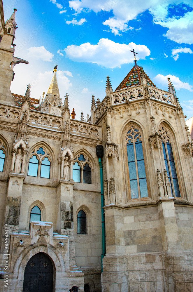 Fototapeta premium Old church in Budapest-2