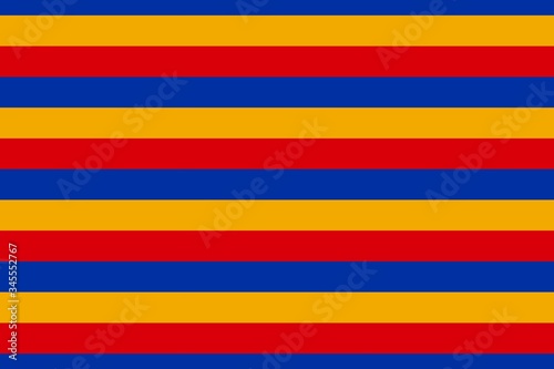 Simple geometric pattern in the colors of the national flag of Armenia