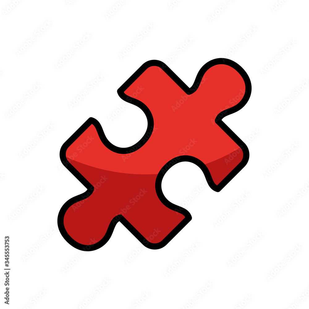 puzzle - jigsaw puzzle icon vector design template puzzle - jigsaw puzzle icon vector design template