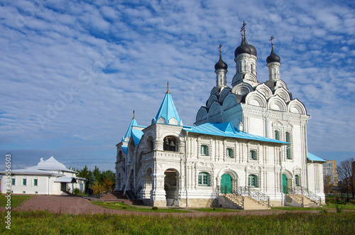 MYTISHCHI, RUSSIA - October, 2019: Church of the Annunciation of the Blessed Virgin