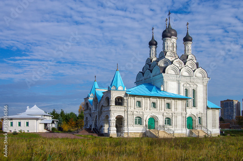 MYTISHCHI, RUSSIA - October, 2019: Church of the Annunciation of the Blessed Virgin