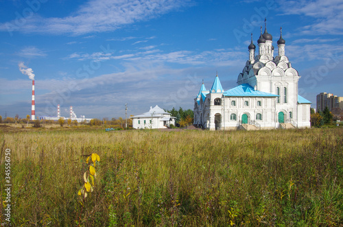 MYTISHCHI, RUSSIA - October, 2019: Church of the Annunciation of the Blessed Virgin