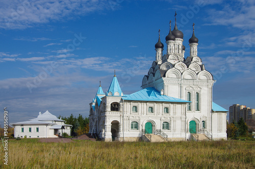 MYTISHCHI, RUSSIA - October, 2019: Church of the Annunciation of the Blessed Virgin