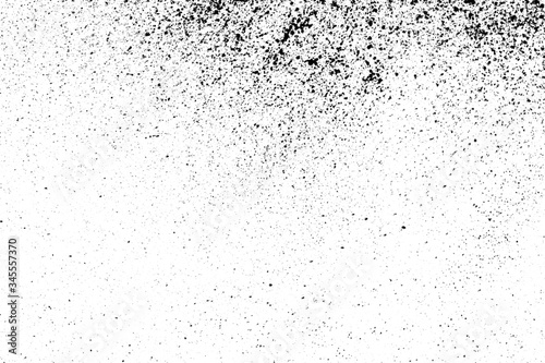 black sand with spots isolated on white