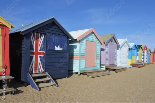 Brighton beach Melbourne Victoria Australia © Rafael Ben-Ari