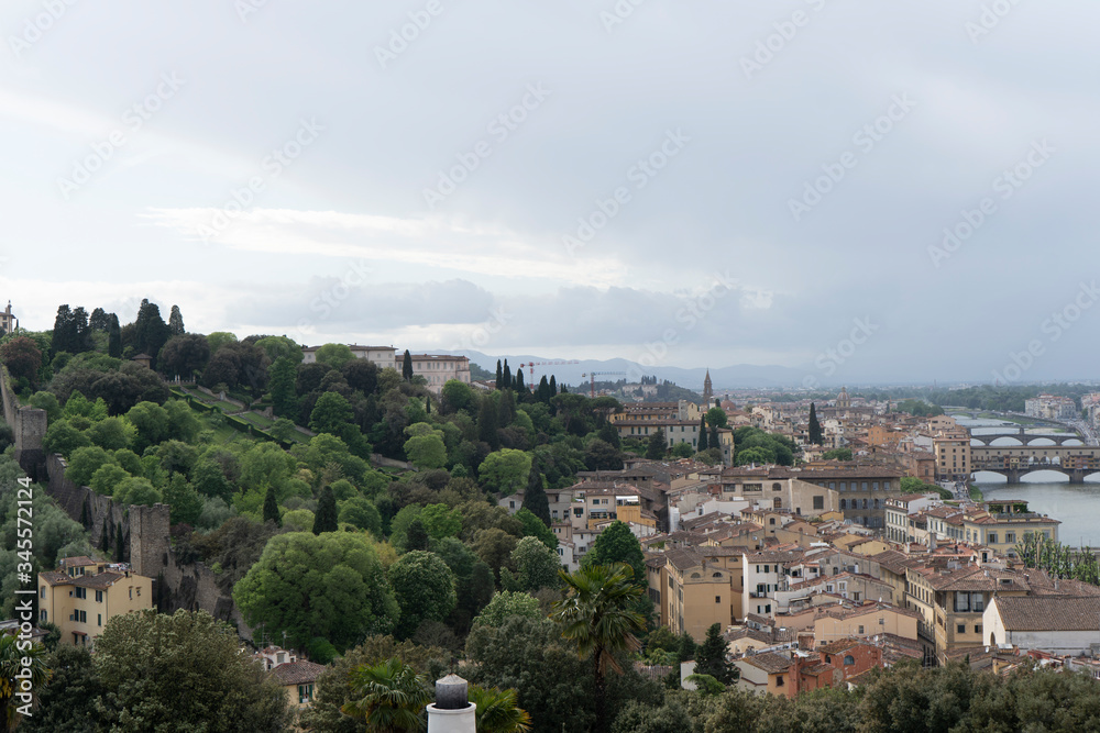Spring view of Florence
