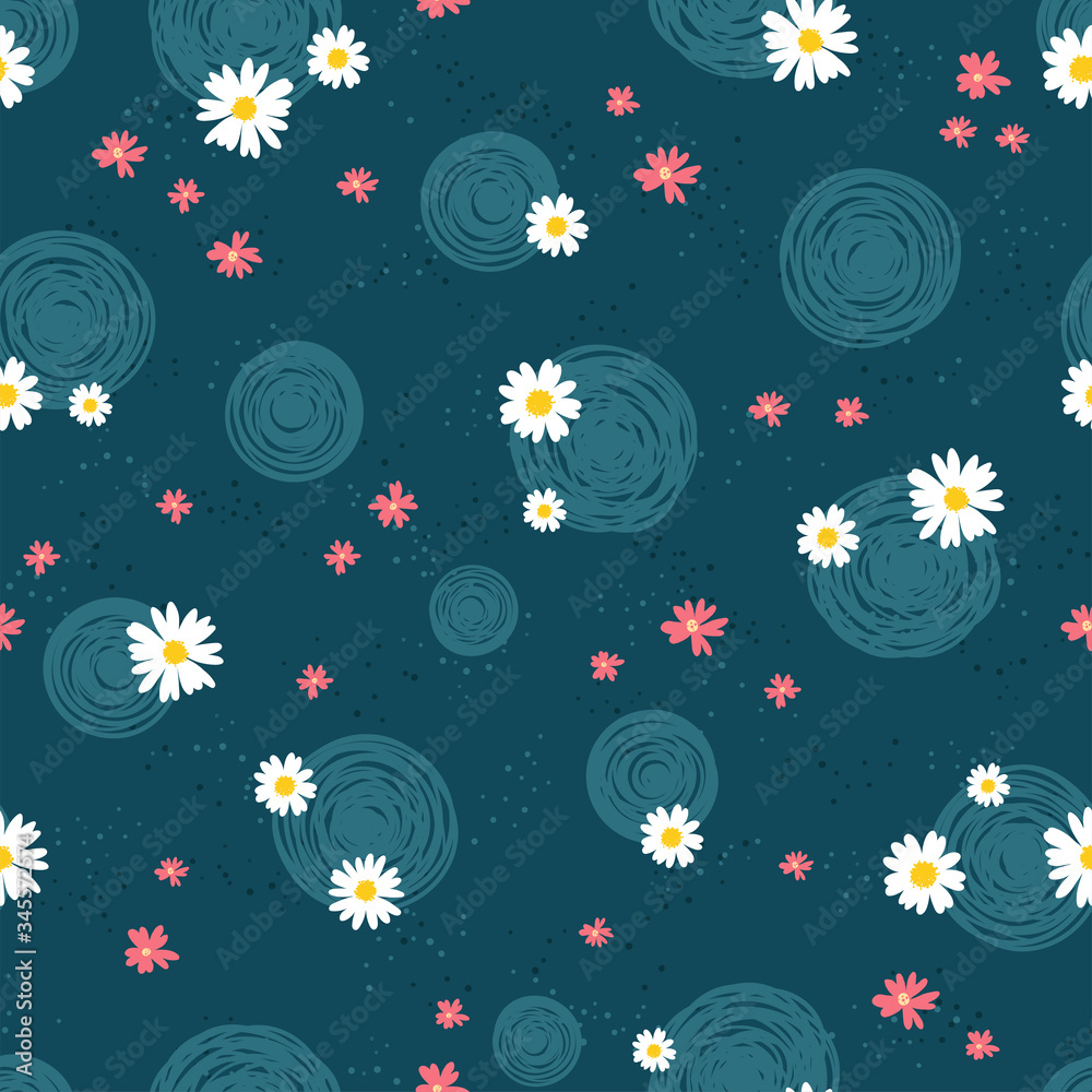 Cute hand drawn doodle circles seamless pattern, abstract and modern background, great for textiles, banners, wallpapers, wrapping - vector design Cute hand drawn doodle circles seamless pattern, abstract and modern background, great for textiles, banners, wallpapers, wrapping - vector design