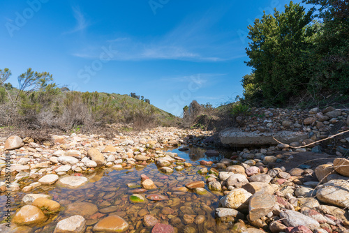 creek in the navajo canyon in San Diego