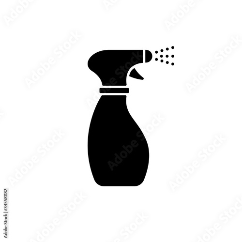 Spray bottle icon. Flat style design. Vector graphic illustration. Suitable for website design, logo, app, template, and ui. EPS 10.