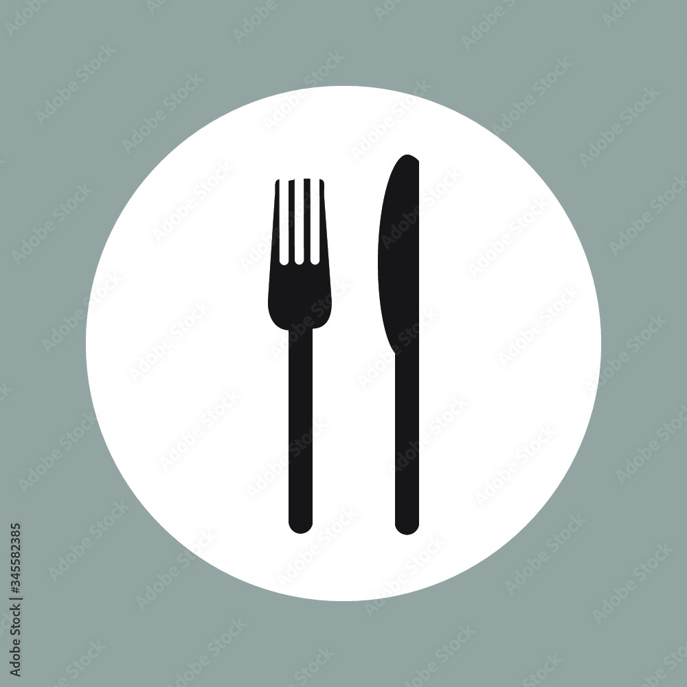 Fork,knife icon design illustration Fork,knife icon design illustration