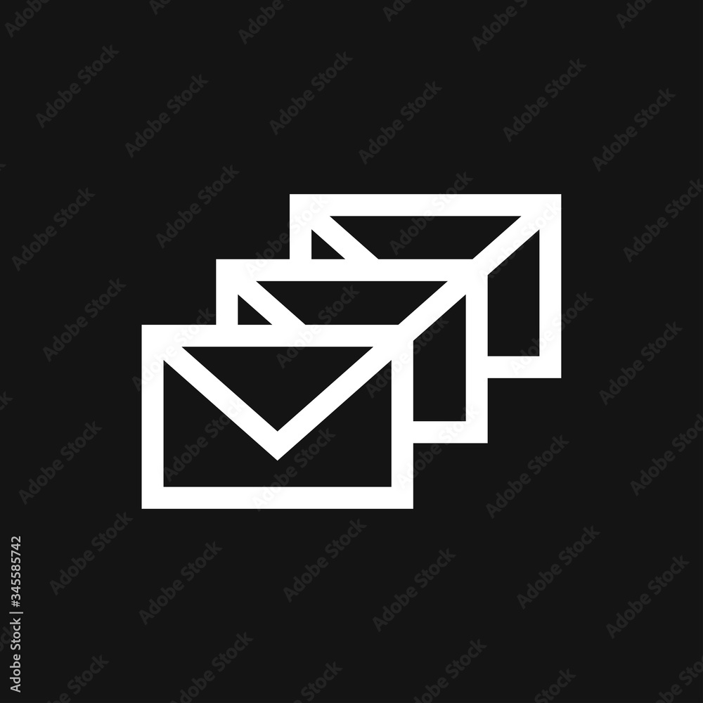 Message icon, vector symbol for design. Cat sign Message icon, vector symbol for design. Cat sign