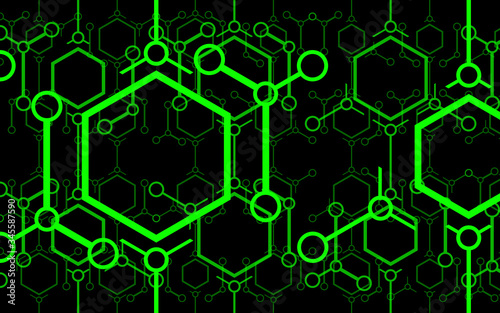 Graphic images representing medical science for use as a background.