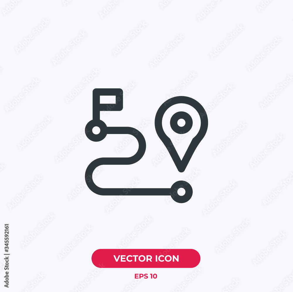 Route vector icon illustration. Ui/Ux. Premium quality. Route vector icon illustration. Ui/Ux. Premium quality.