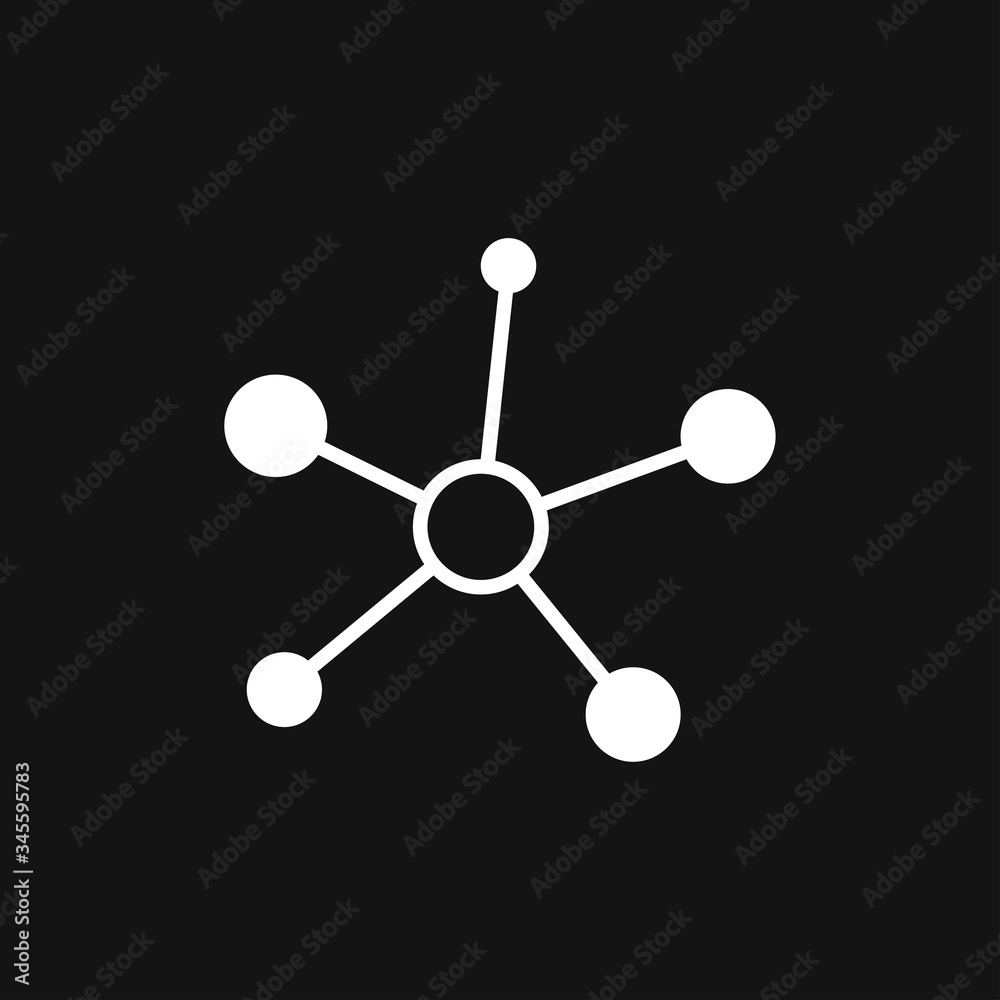 Network icon, computing and computer network symbol Network icon, computing and computer network symbol