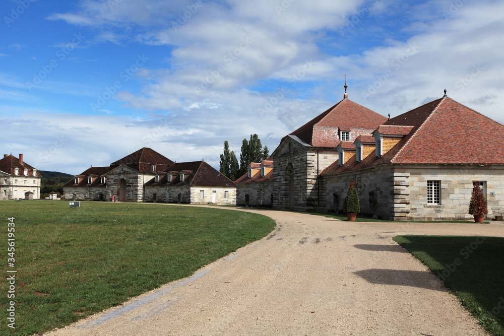 Arc-et-Senans Royal Saltworks in Besansone, France Arc-et-Senans Royal Saltworks in Besansone, France