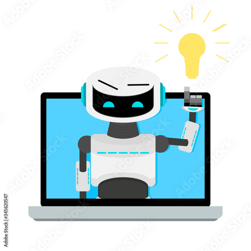 Online helper bot, web advice and guide