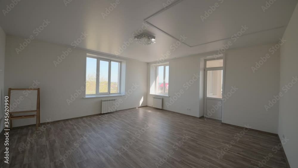Russia, Moscow- January 15, 2020: interior room apartment modern bright cozy atmosphere. general cleaning, home decoration, preparation of house for sale. bright empty room Russia, Moscow- January 15, 2020: interior room apartment modern bright cozy atmosphere. general cleaning, home decoration, preparation of house for sale. bright empty room