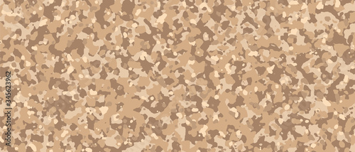 Light brown Camouflage. Desert Camo background, military pattern, army and sport clothing, urban fashion. Vector Format. 21:9 aspect ratio.