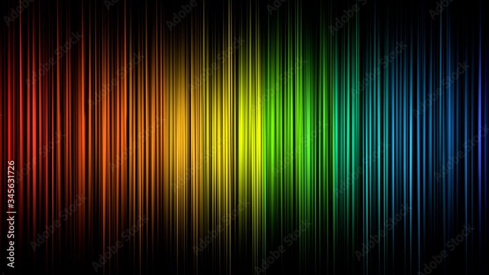 Backround with colourful rainbow stripes 