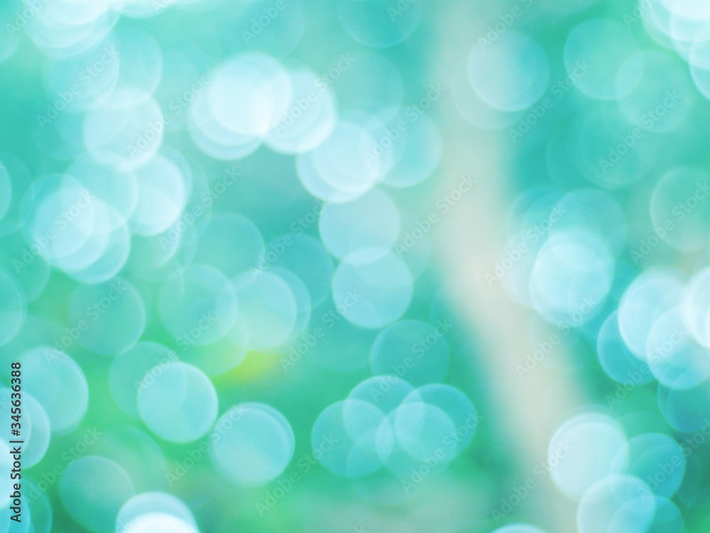 The bokeh used as the background image