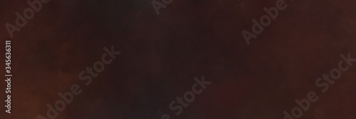 vintage painted art retro horizontal background header with very dark pink, old mauve and very dark blue color © Eigens