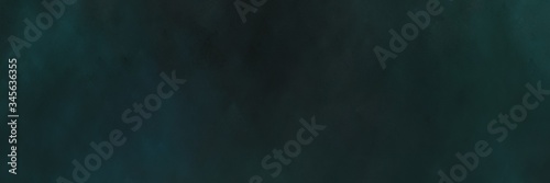 painted grunge horizontal background texture with very dark blue, dark slate gray and dim gray color