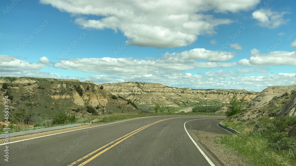 road In the Badlands 