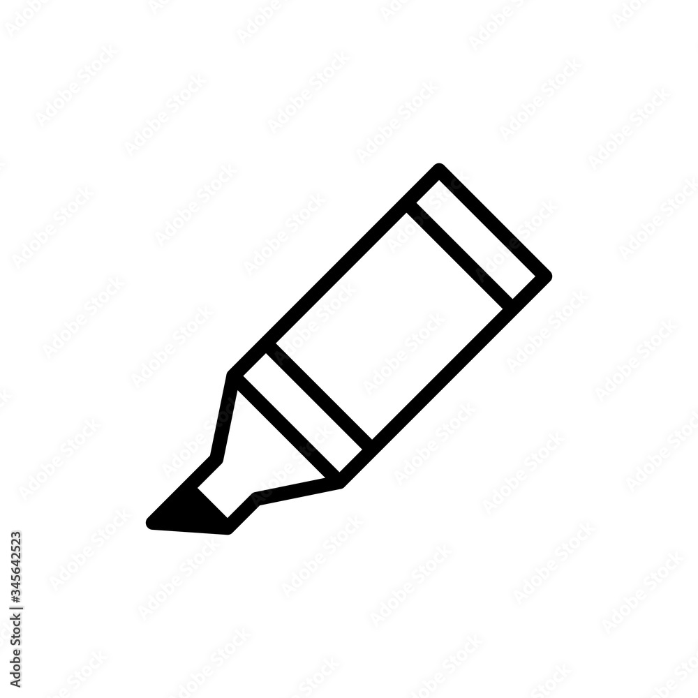 Highlighter icon Design Vector Template Highlighter icon Design Vector Template