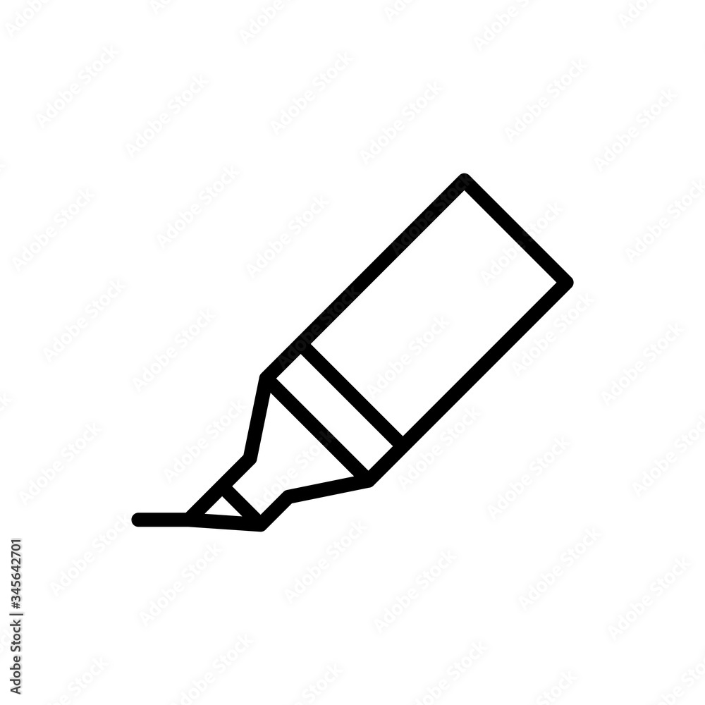 Highlighter icon Design Vector Template Highlighter icon Design Vector Template