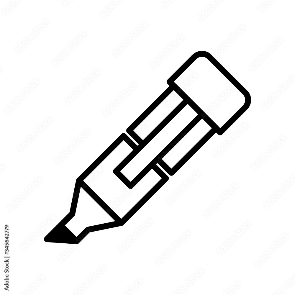 Highlighter icon Design Vector Template Highlighter icon Design Vector Template